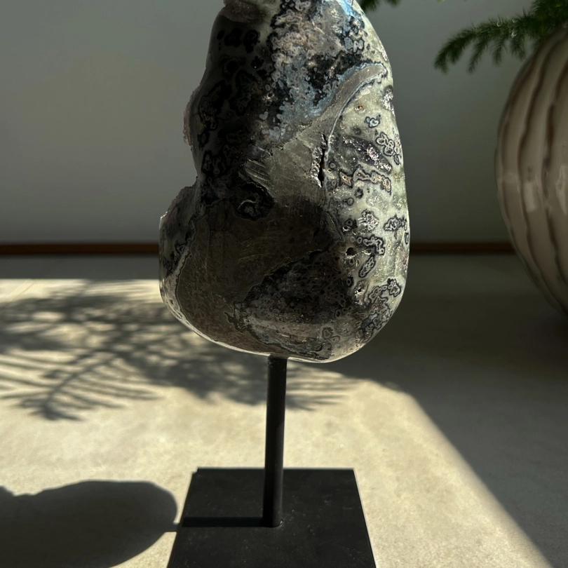 geode di Ametista Nera